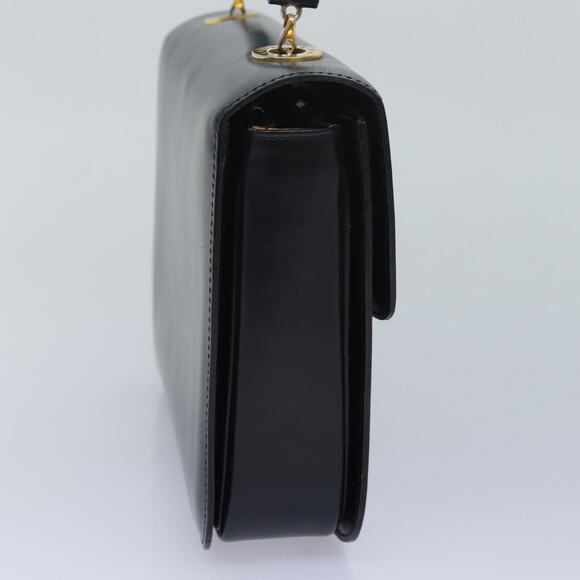 CELINE Circle Hand Bag Leather Black - Picture 4 of 13